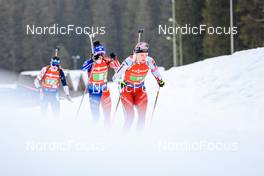 08.01.2023, Pokljuka, Slovenia (SLO): Amy Baserga (SUI) - IBU World Cup Biathlon, single mixed relay, Pokljuka (SLO). www.nordicfocus.com. © Manzoni/NordicFocus. Every downloaded picture is fee-liable.