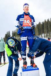 08.01.2023, Pokljuka, Slovenia (SLO): Tuomas Harjula (FIN) - IBU World Cup Biathlon, single mixed relay, Pokljuka (SLO). www.nordicfocus.com. © Manzoni/NordicFocus. Every downloaded picture is fee-liable.