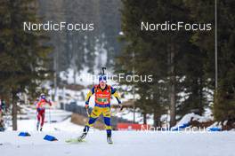 08.01.2023, Pokljuka, Slovenia (SLO): Anna Magnusson (SWE) - IBU World Cup Biathlon, single mixed relay, Pokljuka (SLO). www.nordicfocus.com. © Manzoni/NordicFocus. Every downloaded picture is fee-liable.