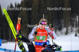 08.01.2023, Pokljuka, Slovenia (SLO): Amy Baserga (SUI) - IBU World Cup Biathlon, single mixed relay, Pokljuka (SLO). www.nordicfocus.com. © Manzoni/NordicFocus. Every downloaded picture is fee-liable.
