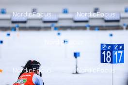08.01.2023, Pokljuka, Slovenia (SLO): Fuyuko Tachizaki (JPN) - IBU World Cup Biathlon, single mixed relay, Pokljuka (SLO). www.nordicfocus.com. © Manzoni/NordicFocus. Every downloaded picture is fee-liable.