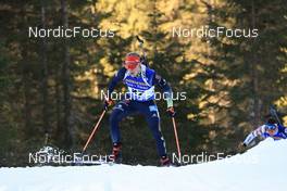 06.01.2023, Pokljuka, Slovenia (SLO): Roman Rees (GER) - IBU World Cup Biathlon, sprint men, Pokljuka (SLO). www.nordicfocus.com. © Manzoni/NordicFocus. Every downloaded picture is fee-liable.