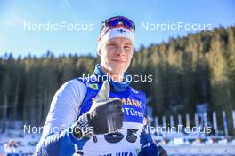 06.01.2023, Pokljuka, Slovenia (SLO): Tuomas Harjula (FIN) - IBU World Cup Biathlon, sprint men, Pokljuka (SLO). www.nordicfocus.com. © Manzoni/NordicFocus. Every downloaded picture is fee-liable.