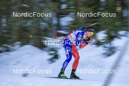 06.01.2023, Pokljuka, Slovenia (SLO): Quentin Fillon Maillet (FRA) - IBU World Cup Biathlon, sprint men, Pokljuka (SLO). www.nordicfocus.com. © Manzoni/NordicFocus. Every downloaded picture is fee-liable.