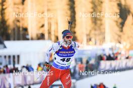 06.01.2023, Pokljuka, Slovenia (SLO): Serafin Wiestner (SUI) - IBU World Cup Biathlon, sprint men, Pokljuka (SLO). www.nordicfocus.com. © Manzoni/NordicFocus. Every downloaded picture is fee-liable.