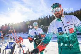 06.01.2023, Pokljuka, Slovenia (SLO): Anton Sinapov (BUL) - IBU World Cup Biathlon, sprint men, Pokljuka (SLO). www.nordicfocus.com. © Manzoni/NordicFocus. Every downloaded picture is fee-liable.