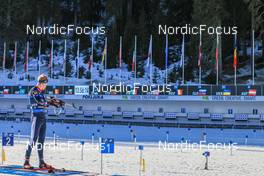 06.01.2023, Pokljuka, Slovenia (SLO): Filip Fjeld Andersen (NOR) - IBU World Cup Biathlon, sprint men, Pokljuka (SLO). www.nordicfocus.com. © Manzoni/NordicFocus. Every downloaded picture is fee-liable.