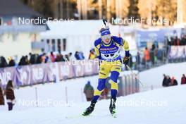 06.01.2023, Pokljuka, Slovenia (SLO): Emil Nykvist (SWE) - IBU World Cup Biathlon, sprint men, Pokljuka (SLO). www.nordicfocus.com. © Manzoni/NordicFocus. Every downloaded picture is fee-liable.