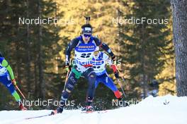06.01.2023, Pokljuka, Slovenia (SLO): Tommaso Giacomel (ITA) - IBU World Cup Biathlon, sprint men, Pokljuka (SLO). www.nordicfocus.com. © Manzoni/NordicFocus. Every downloaded picture is fee-liable.