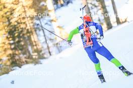 06.01.2023, Pokljuka, Slovenia (SLO): Jakov Fak (SLO) - IBU World Cup Biathlon, sprint men, Pokljuka (SLO). www.nordicfocus.com. © Manzoni/NordicFocus. Every downloaded picture is fee-liable.