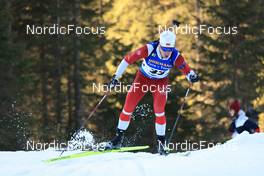 06.01.2023, Pokljuka, Slovenia (SLO): Andrejs Rastorgujevs (LAT) - IBU World Cup Biathlon, sprint men, Pokljuka (SLO). www.nordicfocus.com. © Manzoni/NordicFocus. Every downloaded picture is fee-liable.
