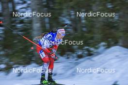 06.01.2023, Pokljuka, Slovenia (SLO): Felix Leitner (AUT) - IBU World Cup Biathlon, sprint men, Pokljuka (SLO). www.nordicfocus.com. © Manzoni/NordicFocus. Every downloaded picture is fee-liable.