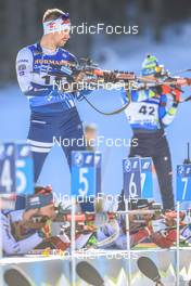06.01.2023, Pokljuka, Slovenia (SLO): Olli Hiidensalo (FIN) - IBU World Cup Biathlon, sprint men, Pokljuka (SLO). www.nordicfocus.com. © Manzoni/NordicFocus. Every downloaded picture is fee-liable.