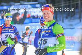06.01.2023, Pokljuka, Slovenia (SLO): Alex Cisar (SLO) - IBU World Cup Biathlon, sprint men, Pokljuka (SLO). www.nordicfocus.com. © Manzoni/NordicFocus. Every downloaded picture is fee-liable.