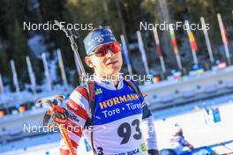 06.01.2023, Pokljuka, Slovenia (SLO): Vaclav Cervenka (USA) - IBU World Cup Biathlon, sprint men, Pokljuka (SLO). www.nordicfocus.com. © Manzoni/NordicFocus. Every downloaded picture is fee-liable.