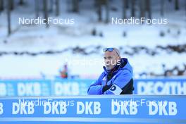 06.01.2023, Pokljuka, Slovenia (SLO): Borut Nunar (SLO) IBU Race Director World Cup - IBU World Cup Biathlon, sprint men, Pokljuka (SLO). www.nordicfocus.com. © Manzoni/NordicFocus. Every downloaded picture is fee-liable.