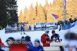 06.01.2023, Pokljuka, Slovenia (SLO): Undefined athlete competes - IBU World Cup Biathlon, sprint men, Pokljuka (SLO). www.nordicfocus.com. © Manzoni/NordicFocus. Every downloaded picture is fee-liable.