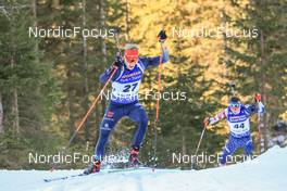 06.01.2023, Pokljuka, Slovenia (SLO): Roman Rees (GER) - IBU World Cup Biathlon, sprint men, Pokljuka (SLO). www.nordicfocus.com. © Manzoni/NordicFocus. Every downloaded picture is fee-liable.