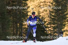 06.01.2023, Pokljuka, Slovenia (SLO): Campbell Wright (NZL) - IBU World Cup Biathlon, sprint men, Pokljuka (SLO). www.nordicfocus.com. © Manzoni/NordicFocus. Every downloaded picture is fee-liable.
