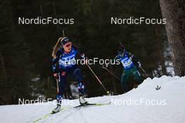 05.01.2023, Pokljuka, Slovenia (SLO): Emilie Aagheim Kalkenberg (NOR) - IBU World Cup Biathlon, sprint women, Pokljuka (SLO). www.nordicfocus.com. © Manzoni/NordicFocus. Every downloaded picture is fee-liable.