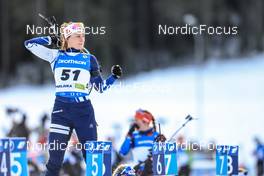 05.01.2023, Pokljuka, Slovenia (SLO): Nastassia Kinnunen (FIN) - IBU World Cup Biathlon, sprint women, Pokljuka (SLO). www.nordicfocus.com. © Manzoni/NordicFocus. Every downloaded picture is fee-liable.