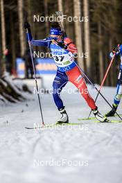 05.01.2023, Pokljuka, Slovenia (SLO): Lou Jeanmonnot (FRA) - IBU World Cup Biathlon, sprint women, Pokljuka (SLO). www.nordicfocus.com. © Manzoni/NordicFocus. Every downloaded picture is fee-liable.