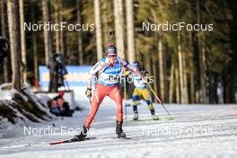 05.01.2023, Pokljuka, Slovenia (SLO): Elisa Gasparin (SUI) - IBU World Cup Biathlon, sprint women, Pokljuka (SLO). www.nordicfocus.com. © Manzoni/NordicFocus. Every downloaded picture is fee-liable.