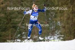 05.01.2023, Pokljuka, Slovenia (SLO): Venla Lehtonen (FIN) - IBU World Cup Biathlon, sprint women, Pokljuka (SLO). www.nordicfocus.com. © Manzoni/NordicFocus. Every downloaded picture is fee-liable.