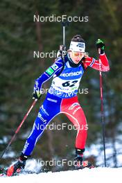 05.01.2023, Pokljuka, Slovenia (SLO): Chloe Chevalier (FRA) - IBU World Cup Biathlon, sprint women, Pokljuka (SLO). www.nordicfocus.com. © Manzoni/NordicFocus. Every downloaded picture is fee-liable.