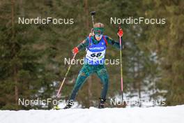 05.01.2023, Pokljuka, Slovenia (SLO): Gabriele Lescinskaite (LTU) - IBU World Cup Biathlon, sprint women, Pokljuka (SLO). www.nordicfocus.com. © Manzoni/NordicFocus. Every downloaded picture is fee-liable.