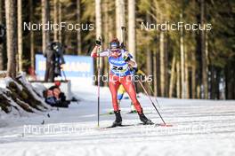 05.01.2023, Pokljuka, Slovenia (SLO): Elisa Gasparin (SUI) - IBU World Cup Biathlon, sprint women, Pokljuka (SLO). www.nordicfocus.com. © Manzoni/NordicFocus. Every downloaded picture is fee-liable.