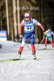 05.01.2023, Pokljuka, Slovenia (SLO): Marketa Davidova (CZE) - IBU World Cup Biathlon, sprint women, Pokljuka (SLO). www.nordicfocus.com. © Manzoni/NordicFocus. Every downloaded picture is fee-liable.