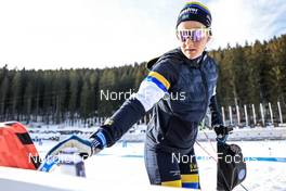 05.01.2023, Pokljuka, Slovenia (SLO): Stina Nilsson (SWE) - IBU World Cup Biathlon, sprint women, Pokljuka (SLO). www.nordicfocus.com. © Manzoni/NordicFocus. Every downloaded picture is fee-liable.