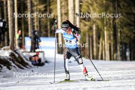 05.01.2023, Pokljuka, Slovenia (SLO): Fuyuko Tachizaki (JPN) - IBU World Cup Biathlon, sprint women, Pokljuka (SLO). www.nordicfocus.com. © Manzoni/NordicFocus. Every downloaded picture is fee-liable.