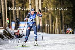 05.01.2023, Pokljuka, Slovenia (SLO): Karoline Offigstad Knotten (NOR) - IBU World Cup Biathlon, sprint women, Pokljuka (SLO). www.nordicfocus.com. © Manzoni/NordicFocus. Every downloaded picture is fee-liable.