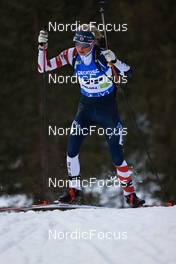 05.01.2023, Pokljuka, Slovenia (SLO): Tara Geraghty-Moats (USA) - IBU World Cup Biathlon, sprint women, Pokljuka (SLO). www.nordicfocus.com. © Manzoni/NordicFocus. Every downloaded picture is fee-liable.