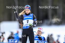 05.01.2023, Pokljuka, Slovenia (SLO): Lisa Vittozzi (ITA) - IBU World Cup Biathlon, sprint women, Pokljuka (SLO). www.nordicfocus.com. © Manzoni/NordicFocus. Every downloaded picture is fee-liable.