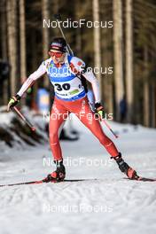 05.01.2023, Pokljuka, Slovenia (SLO): Aita Gasparin (SUI) - IBU World Cup Biathlon, sprint women, Pokljuka (SLO). www.nordicfocus.com. © Manzoni/NordicFocus. Every downloaded picture is fee-liable.