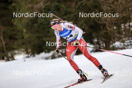 05.01.2023, Pokljuka, Slovenia (SLO): Amy Baserga (SUI) - IBU World Cup Biathlon, sprint women, Pokljuka (SLO). www.nordicfocus.com. © Manzoni/NordicFocus. Every downloaded picture is fee-liable.