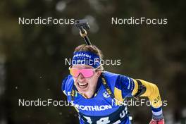 05.01.2023, Pokljuka, Slovenia (SLO): Elvira Oeberg (SWE) - IBU World Cup Biathlon, sprint women, Pokljuka (SLO). www.nordicfocus.com. © Manzoni/NordicFocus. Every downloaded picture is fee-liable.