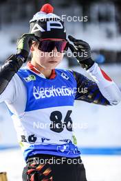 05.01.2023, Pokljuka, Slovenia (SLO): Hikaru Fukuda (JPN) - IBU World Cup Biathlon, sprint women, Pokljuka (SLO). www.nordicfocus.com. © Manzoni/NordicFocus. Every downloaded picture is fee-liable.