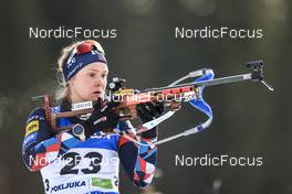 05.01.2023, Pokljuka, Slovenia (SLO): Karoline Offigstad Knotten (NOR) - IBU World Cup Biathlon, sprint women, Pokljuka (SLO). www.nordicfocus.com. © Manzoni/NordicFocus. Every downloaded picture is fee-liable.