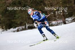 05.01.2023, Pokljuka, Slovenia (SLO): Suvi Minkkinen (FIN) - IBU World Cup Biathlon, sprint women, Pokljuka (SLO). www.nordicfocus.com. © Manzoni/NordicFocus. Every downloaded picture is fee-liable.