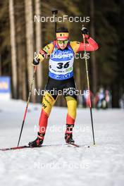 05.01.2023, Pokljuka, Slovenia (SLO): Lotte Lie (BEL) - IBU World Cup Biathlon, sprint women, Pokljuka (SLO). www.nordicfocus.com. © Manzoni/NordicFocus. Every downloaded picture is fee-liable.