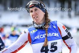 05.01.2023, Pokljuka, Slovenia (SLO): Lena Haecki-Gross (SUI) - IBU World Cup Biathlon, sprint women, Pokljuka (SLO). www.nordicfocus.com. © Manzoni/NordicFocus. Every downloaded picture is fee-liable.