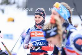 03.01.2023, Pokljuka, Slovenia (SLO): Anna Gandler (AUT) - IBU World Cup Biathlon, training, Pokljuka (SLO). www.nordicfocus.com. © Manzoni/NordicFocus. Every downloaded picture is fee-liable.