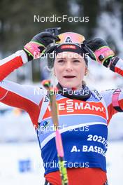 03.01.2023, Pokljuka, Slovenia (SLO): Amy Baserga (SUI) - IBU World Cup Biathlon, training, Pokljuka (SLO). www.nordicfocus.com. © Manzoni/NordicFocus. Every downloaded picture is fee-liable.