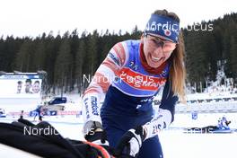 03.01.2023, Pokljuka, Slovenia (SLO): Deedra Irwin (USA) - IBU World Cup Biathlon, training, Pokljuka (SLO). www.nordicfocus.com. © Manzoni/NordicFocus. Every downloaded picture is fee-liable.