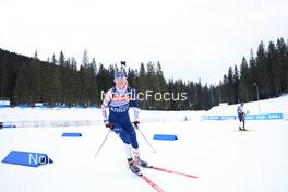03.01.2023, Pokljuka, Slovenia (SLO): Tara Geraghty-Moats (USA) - IBU World Cup Biathlon, training, Pokljuka (SLO). www.nordicfocus.com. © Manzoni/NordicFocus. Every downloaded picture is fee-liable.