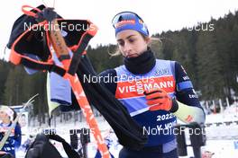 03.01.2023, Pokljuka, Slovenia (SLO): Vanessa Voigt (GER) - IBU World Cup Biathlon, training, Pokljuka (SLO). www.nordicfocus.com. © Manzoni/NordicFocus. Every downloaded picture is fee-liable.